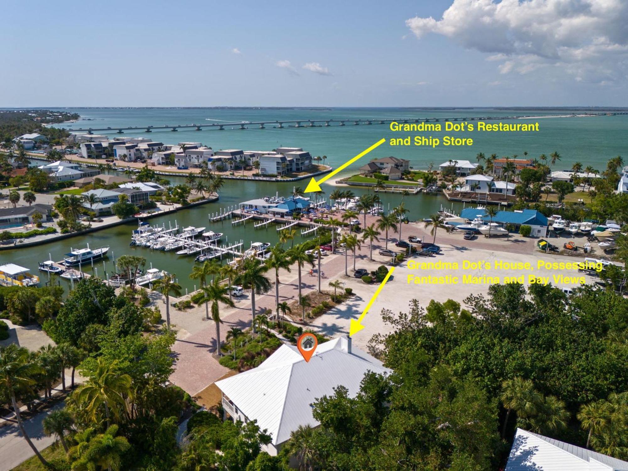 Grandma Dot'S House- Marina Villa With Pool And Bikes Sanibel Exterior photo
